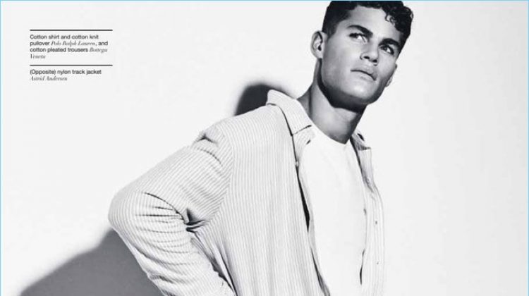 Cruise Control: Tyler Maher Channels 80s Style for Chic Story