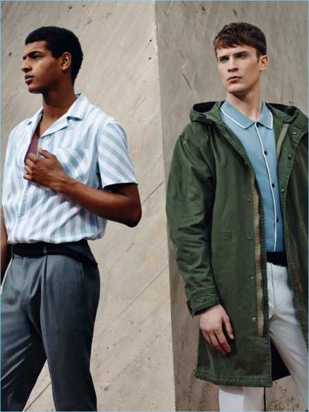 Zara Man 2017 Editorial Striped Fashions 006