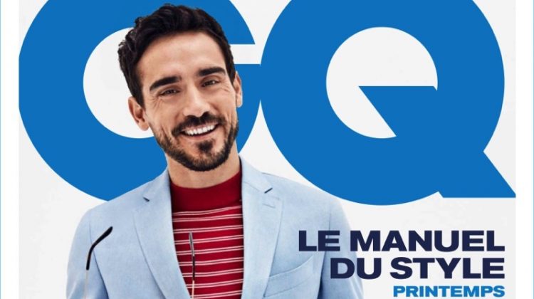 GQ France taps model Arthur Kulkov for the cover of its spring-summer 2017 Le Manuel du Style.