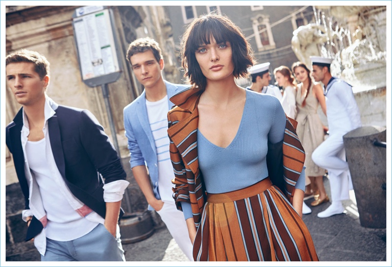 Koray Birand photographs Edward Wilding, Alexandre Cunha, and Sam Rollinson for Beymen Club's spring-summer 2017 campaign.