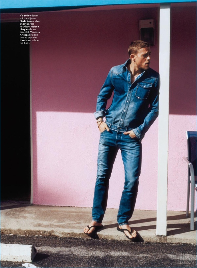 Hunnam in InStyle Shoot, Talks Being Sex Symbol – The Fashionisto