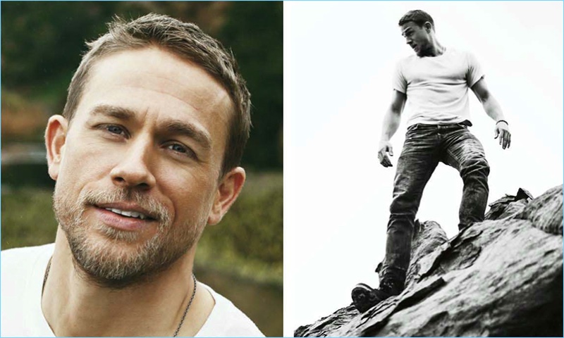 Brian Higbee photographs Charlie Hunnam for Men's Health.