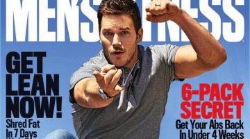 Chris Pratt covers the May 2017 issue of Men's Fitness.