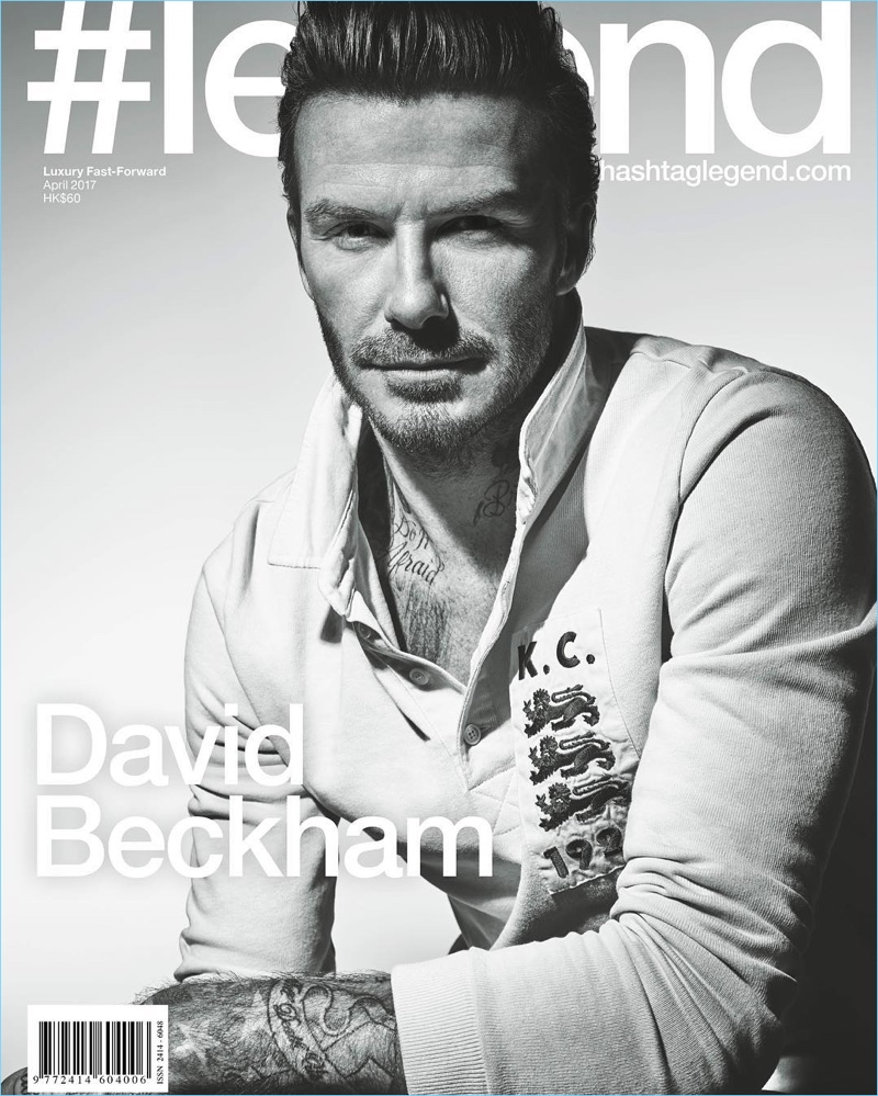 David Beckham covers #legend in a Kent & Curwen rugby polo. » David Beckham Covers #Legend, Talks Kent & Curwen David Beckham covers #legend in a Kent & Curwen rugby polo.
