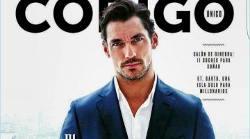 David Gandy Covers Código Único, Bashful About Attractiveness David Gandy covers the April 2017 issue of Código Único.