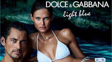 David Gandy & Bianca Balti Star in Dolce & Gabbana Light Blue eau Intense Fragrance Campaign David Gandy and Bianca Balti front the new fragrance campaign for Dolce & Gabbana Light Blue eau Intense.