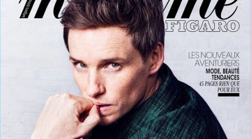 Eddie Redmayne Covers Madame Figaro, Charms in Dashing Styles Eddie Redmayne covers a special hommes issue of Madame Figaro.