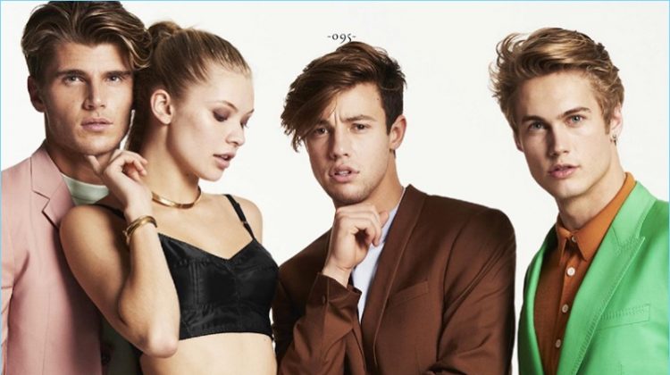 Cameron Dallas, Neels Visser + More Model Colorful Suits for Esquire’s The Big Black Book