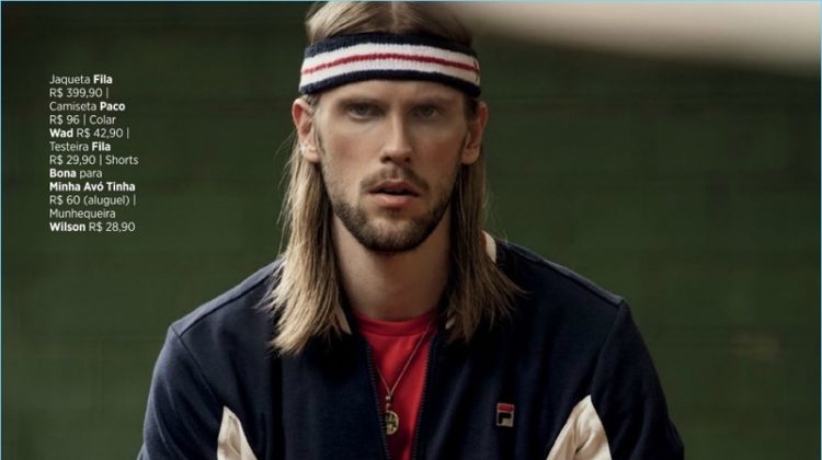 Match Point: Fellipe Wermuth Embraces Tennis Style for GQ Brasil