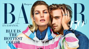 RJ King & Jessica Hart Cover Harper's Bazaar México Jessica Hart and RJ King cover the latest issue of Harper's Bazaar México.