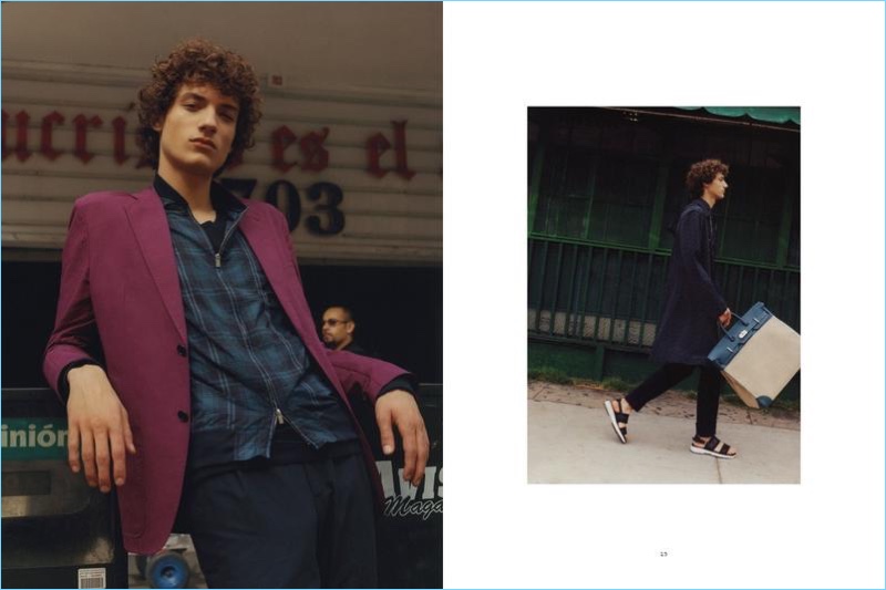 Le Monde D'Hermès enlists Serge Rigvava for a spring 2017 editorial.