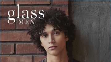 Jackson Hale Stands Out in Spring Looks for Glass Men Cover Shoot Jackson Hale covers the spring 2017 issue of Glass Men.