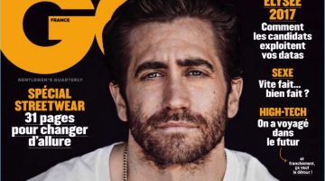 Jake Gyllenhaal Covers GQ France, Talks Versatility in Roles Jake Gyllenhaal covers the April 2017 issue of GQ France.
