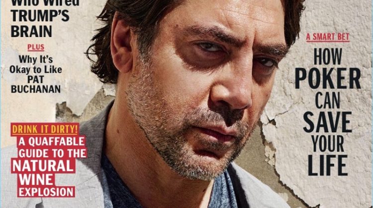 Javier Bardem Covers Esquire, Dishes on Love for Rock Music