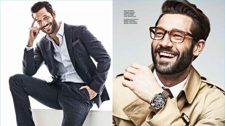 John Halls Charms in Sleek L’Officiel Hommes Ukraine Editorial