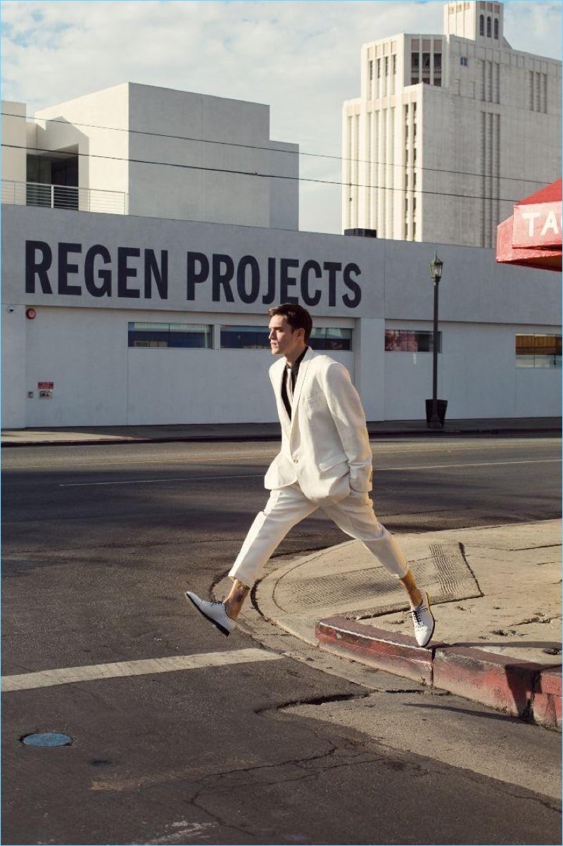Josh Beech 2017 GQ Style Russia Editorial Dolce Gabbana