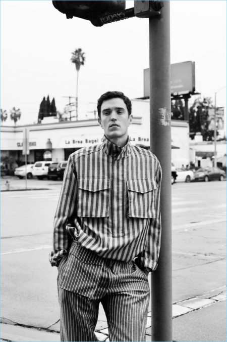 Josh Beech Dons Standout Spring Tailoring for GQ Style Russia Cover ...
