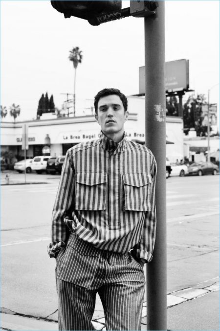 Josh Beech 2017 GQ Style Russia Editorial Salvatore Ferragamo