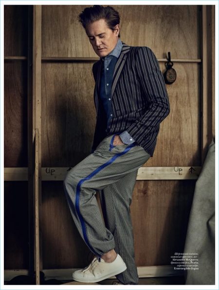 Kyle MacLachlan 2017 Vogue Man Ukraine Photo Shoot 005