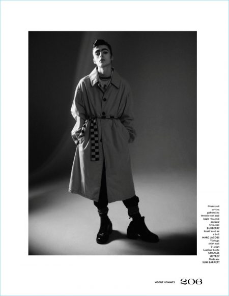 Liam Gallagher's Son Lennon Stars in Vogue Hommes Paris Editorial – The ...