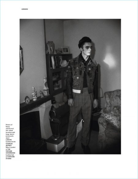 Lennon Gallagher 2017 Editorial Vogue Hommes Paris 006