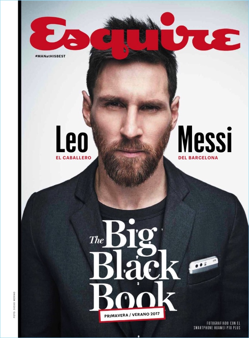 Diego Merino photographs Leo Messi for Esquire México.
