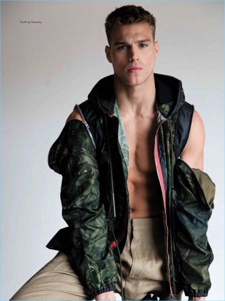 Matthew Noszka Covers Da Man Style, Models Bold Fashions