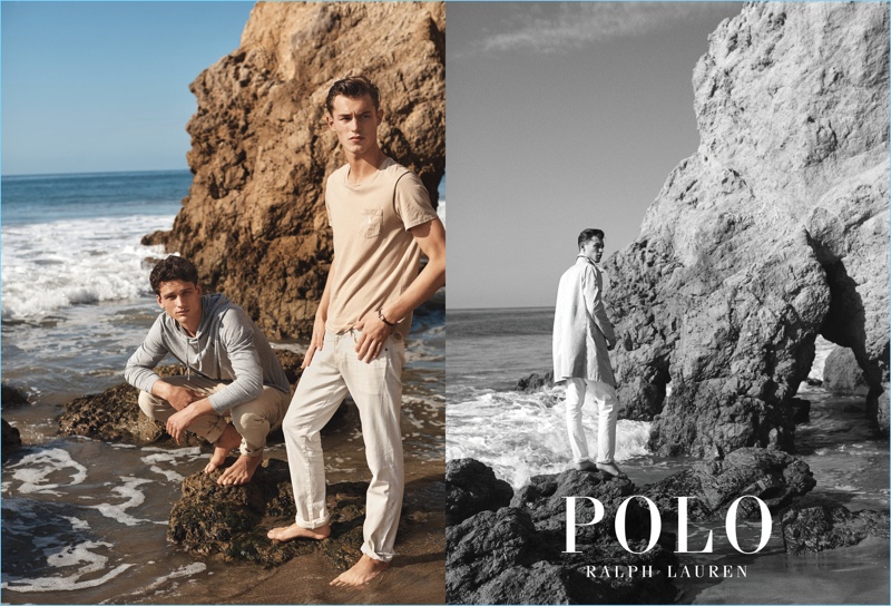 Simon Nessman and Kit Butler come together for POLO Ralph Lauren's spring-summer 2017 campaign.