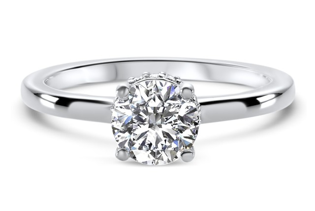 Ritani Solitaire Diamond Gallery Engagement Ring