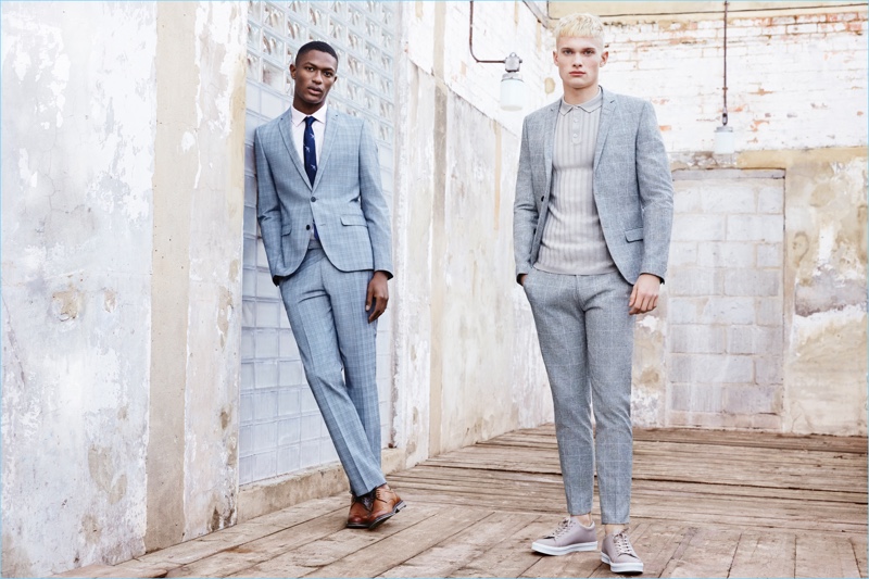 River Island presents its spring-summer 2017 tailoring collection.