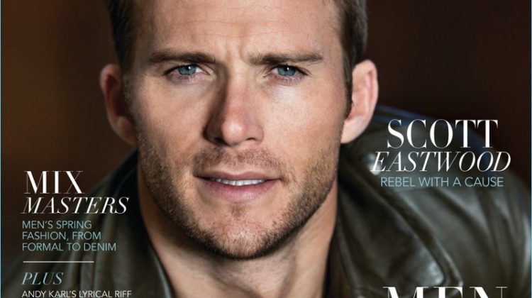 Scott Eastwood covers the April 2017 issue of Modern Luxury Manhattan.