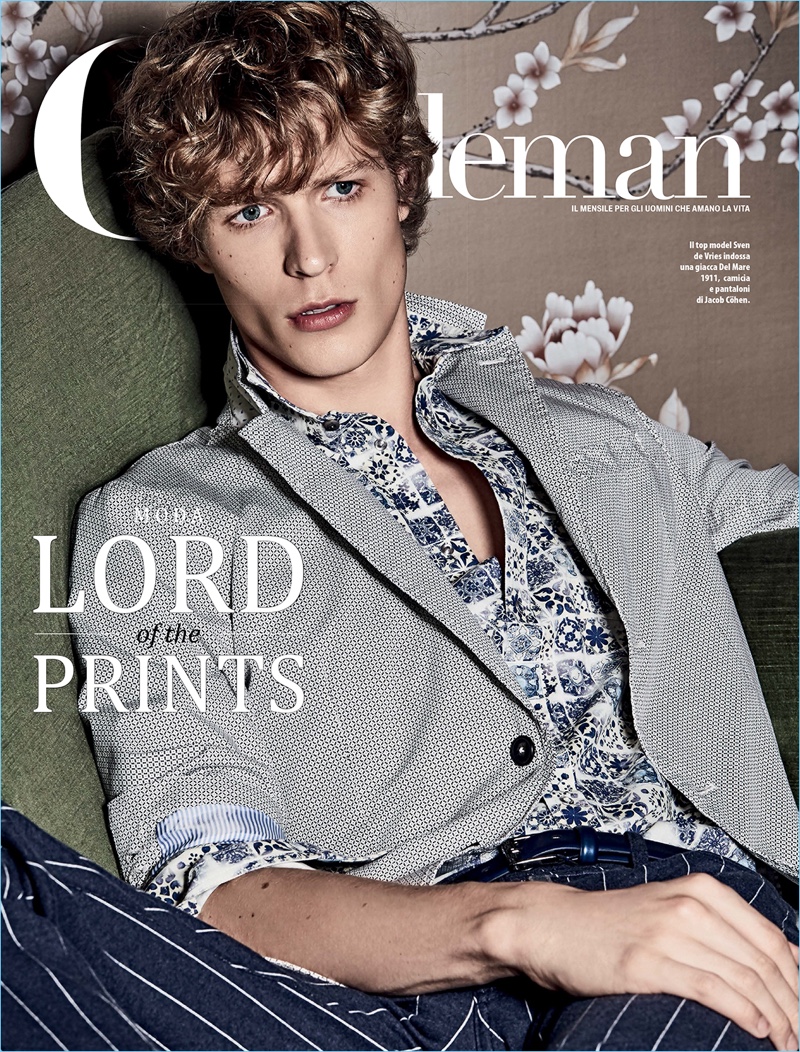 Sven de Vries covers the latest issue of Gentleman magazine in Del Mare 1911 and Jacob Cohen.