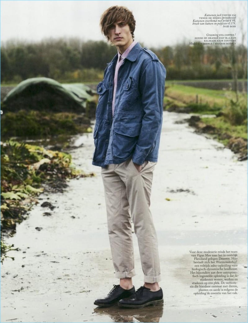 Tim Dibble 2017 Editorial Vogue Netherlands Man