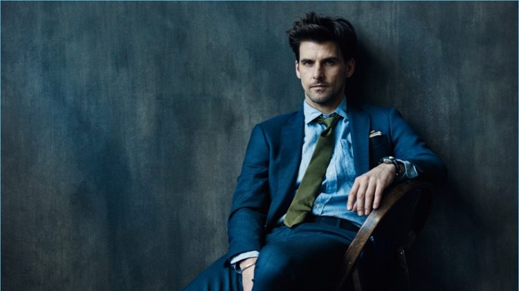 Well Suited: Johannes Huebl Suits Up for Todd Snyder Campaign