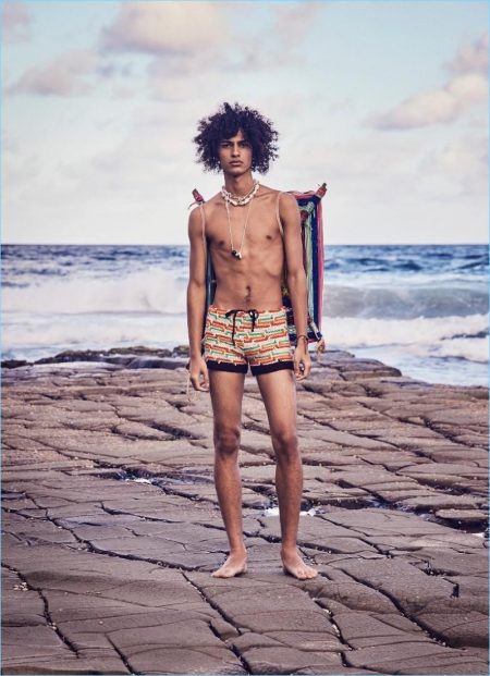 Wool by the Beach: Trè Samuels Stars in Wool Cover Story