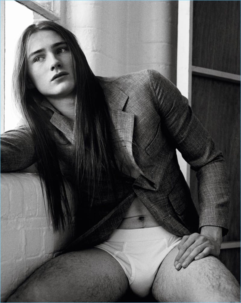 Vogue Hommes Paris 2017 Flesh Editorial