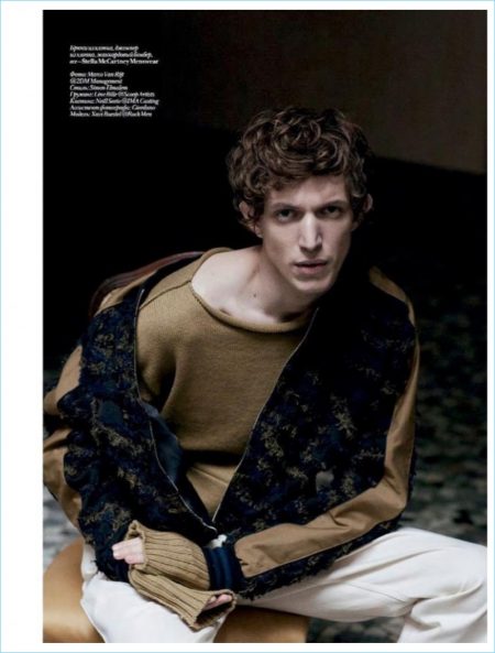 Xavier Buestel 2017 Editorial Vogue Man Ukraine Stella McCartney 008