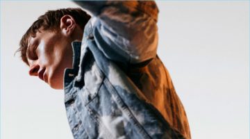 This is Denim: Roberto Sipos Goes Casual with Zara Man Bleached denim is on trend as Roberto Sipos models Zara Man's denim jacket and jeans.