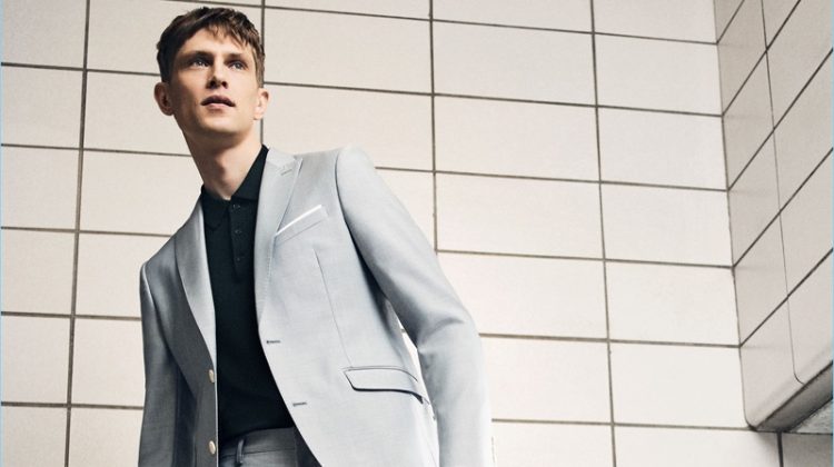 Mathias Lauridsen Reunites with Zara, Dons Summer Tailoring