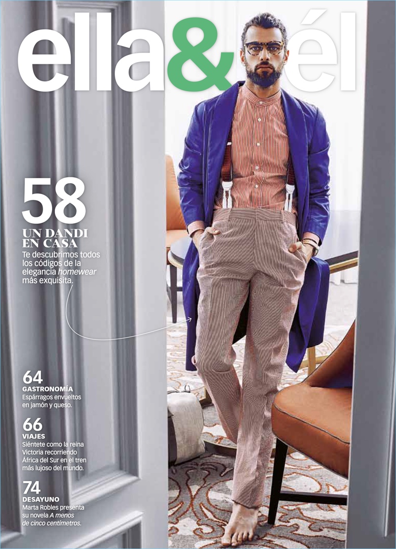Chesco Lopez photographs Spyros Christopoulos for the pages of XL Semanal.