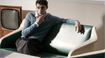 Italian Tones: Adrien Sahores for Plaza Uomo Adrien Sahores stars in a fashion editorial for Plaza Uomo.