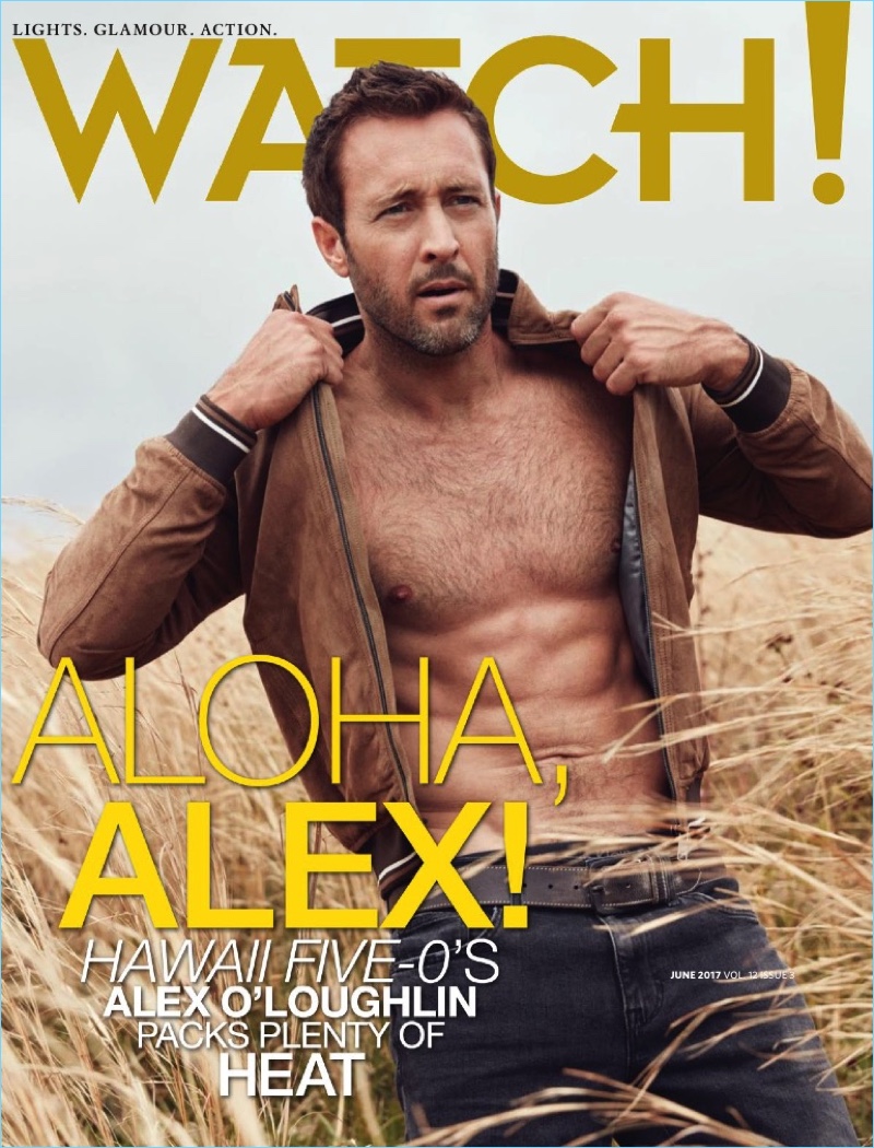 Alex O'Loughlin covers the June 2017 issue of Watch! magazine.
