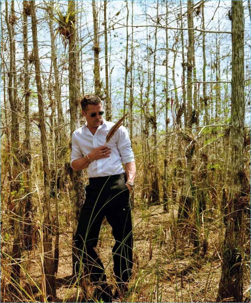 Brad Pitt 2017 GQ Style Photo Shoot 009