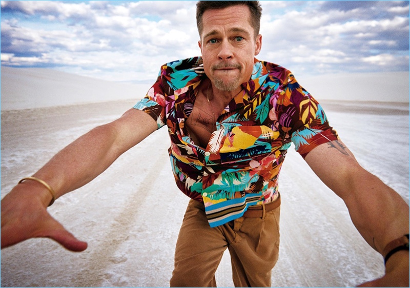 Brad Pitt stars in GQ Style's most recent cover photo shoot.