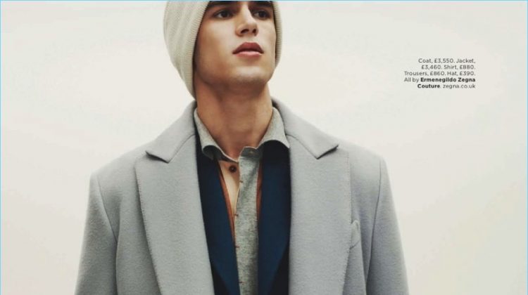 Tailor-Made for the Future: Victor Oliveira Dons Ermenegildo Zegna Couture for British GQ
