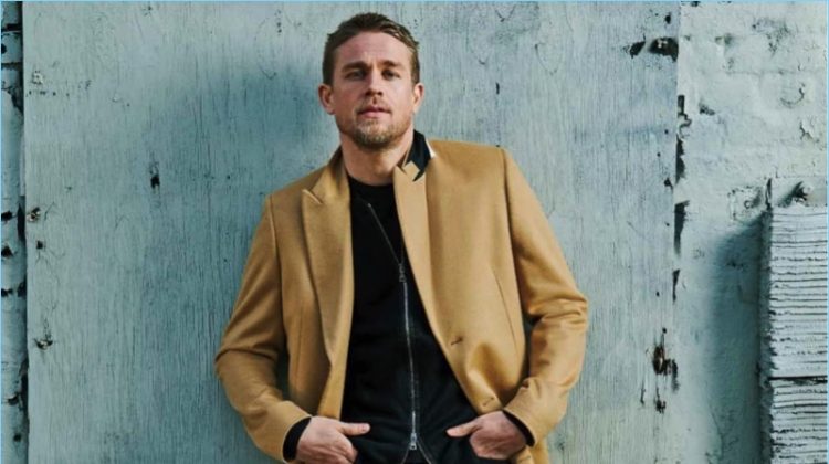 Brian Bowen Smith photographs Charlie Hunnam to promote King Arthur: Legend of the Sword.