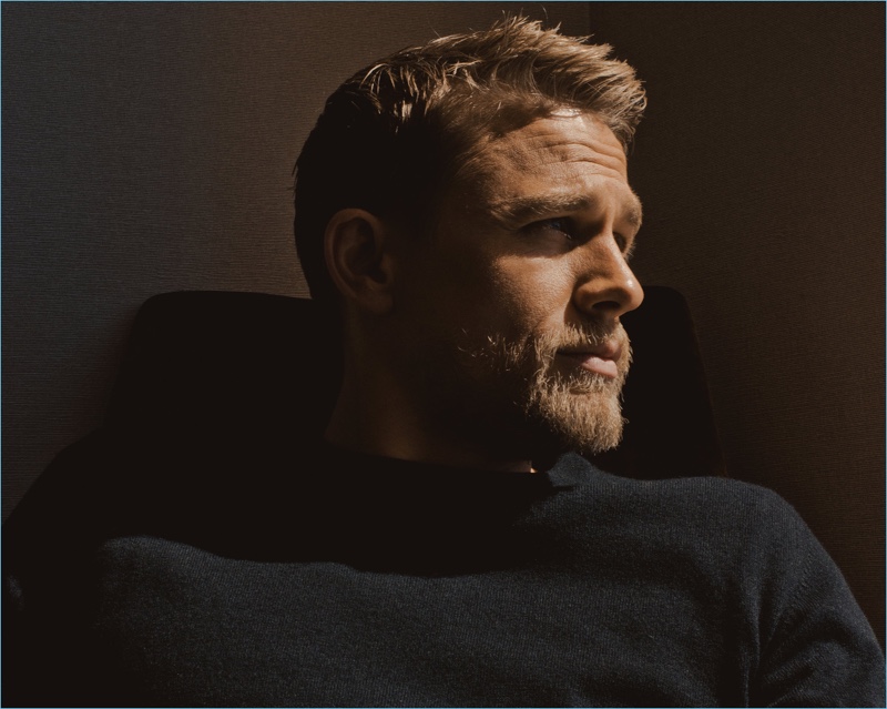 Charlie Hunnam sits for a series of portraits commissioned by The New York Times.