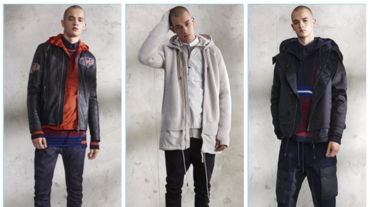 Contemporary Urban Hiker: Diesel Black Gold Presents Resort 2018 Collection