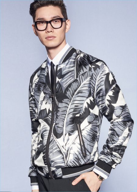 Dolce Gabbana 2017 Spring Summer Mens Collection Lookbook Palm Leaves 005