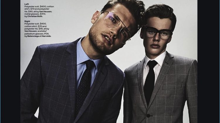 Stefan Pollmann & Robert James Knowles Sport Local Labels for GQ Australia